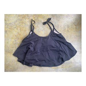 Kortni Jeane Swing Top in Black, M